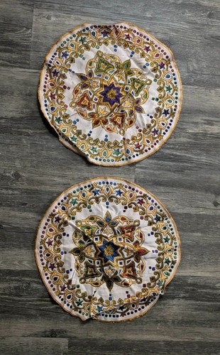 Vintage cross stitch round - vintage,