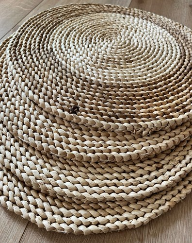 Set thick woven placemats - of,