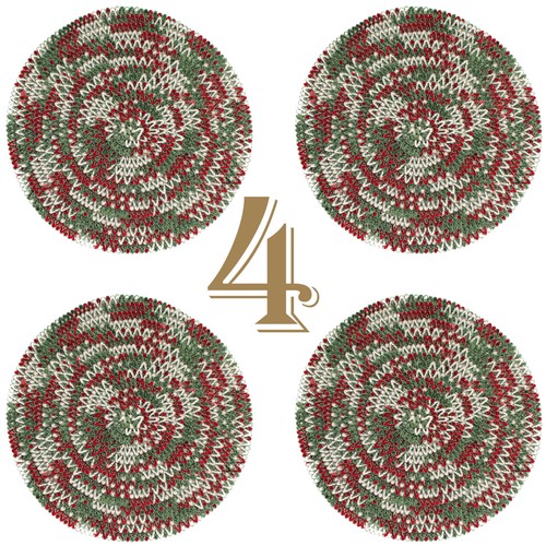 Christmas mary woven non slip - christmas,