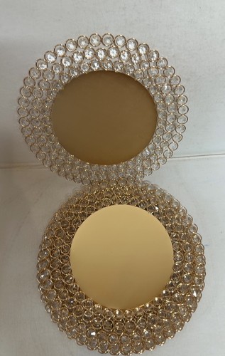 Set gold crystal - of, 6
