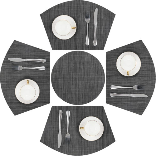 Small round table placemats - table,