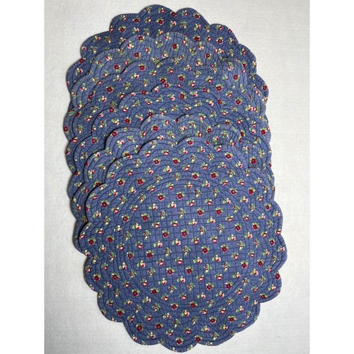 Vintage cotton cottage - cottage, round