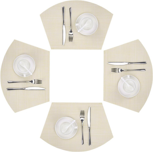 Wedge placemats set - wedge, woven