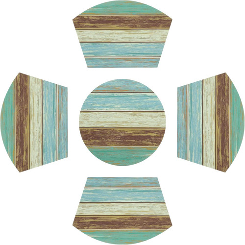 Small round table placemats - round,