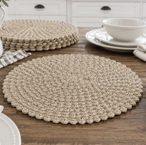 Boho living placemats set - boho,