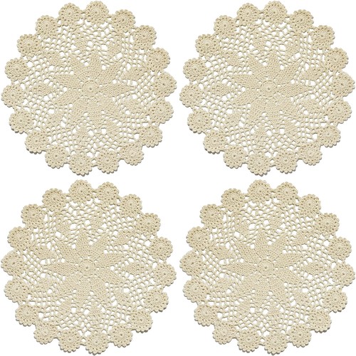 Inch lace cotton doilies - inch,