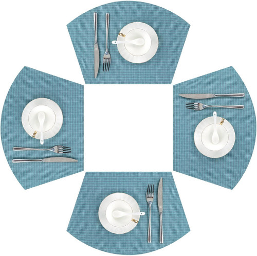 Round table placemats set - placemats, of