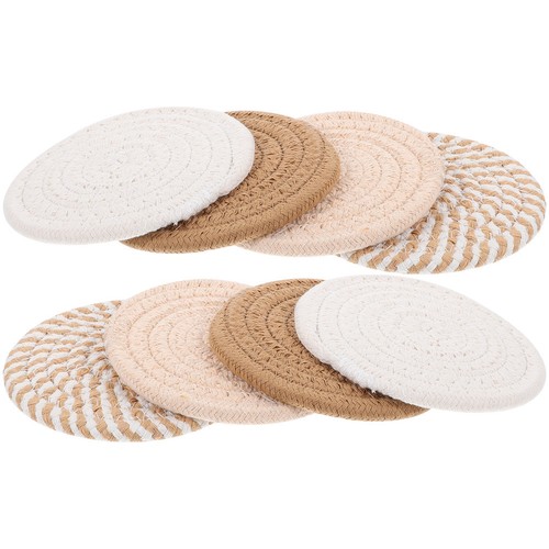 8pcs round coasters - 8pcs,