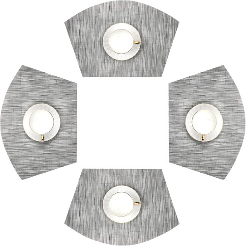 Small round table placemats - round,