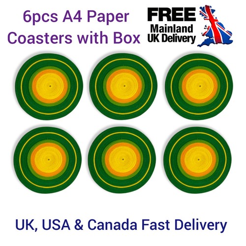 6pcs handmade paper - a4,