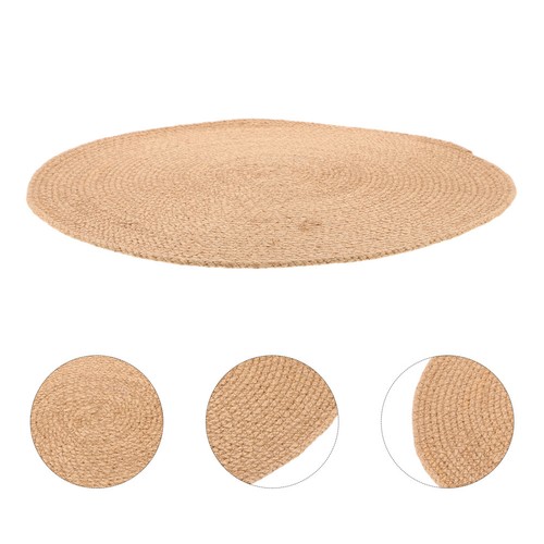 4pcs round jute - 15",