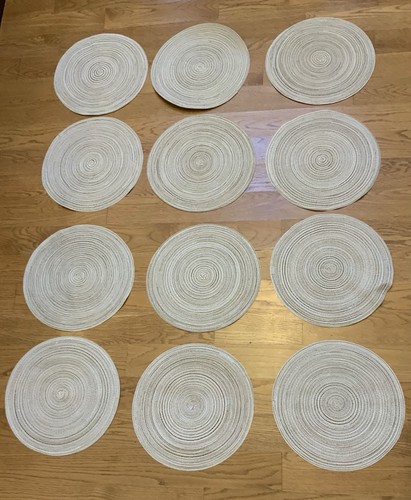 Set 12round woven braided - of,