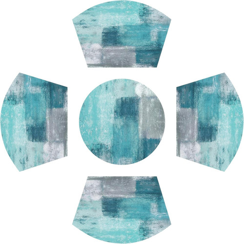 Small round table placemats - small,
