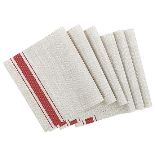 6pcs table placemats - 18", 12"