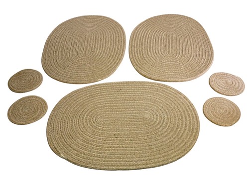 Dining table placemats set - table,